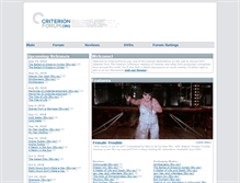 Tablet Screenshot of m.criterionforum.org